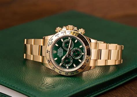 gold.rolex green face|green face gold band rolex.